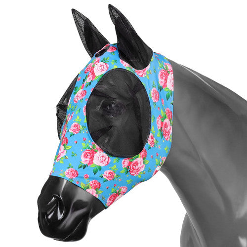 Floral fly mask