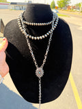 3 Stack with Chain Necklace