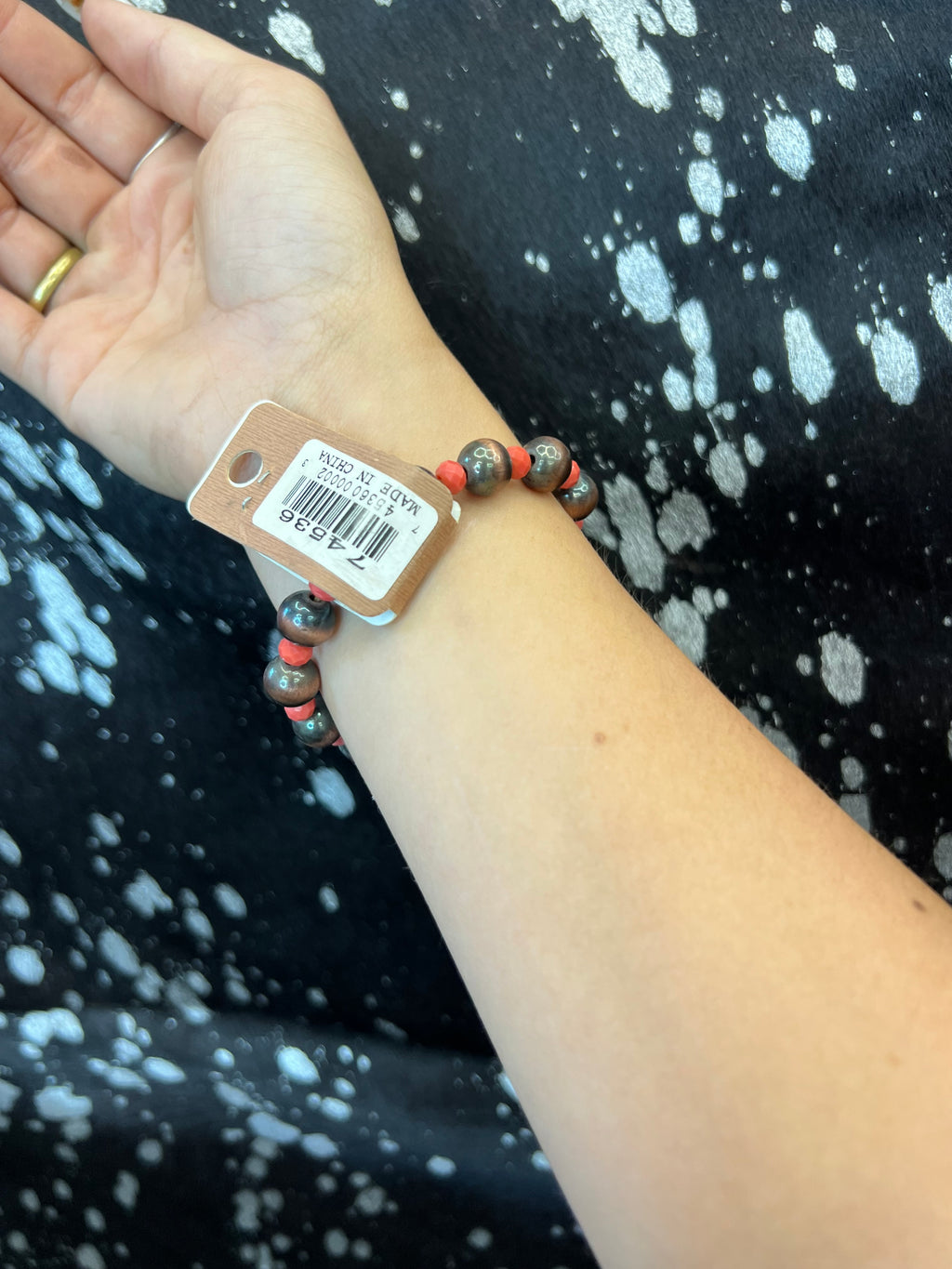 Cross Bracelet Red