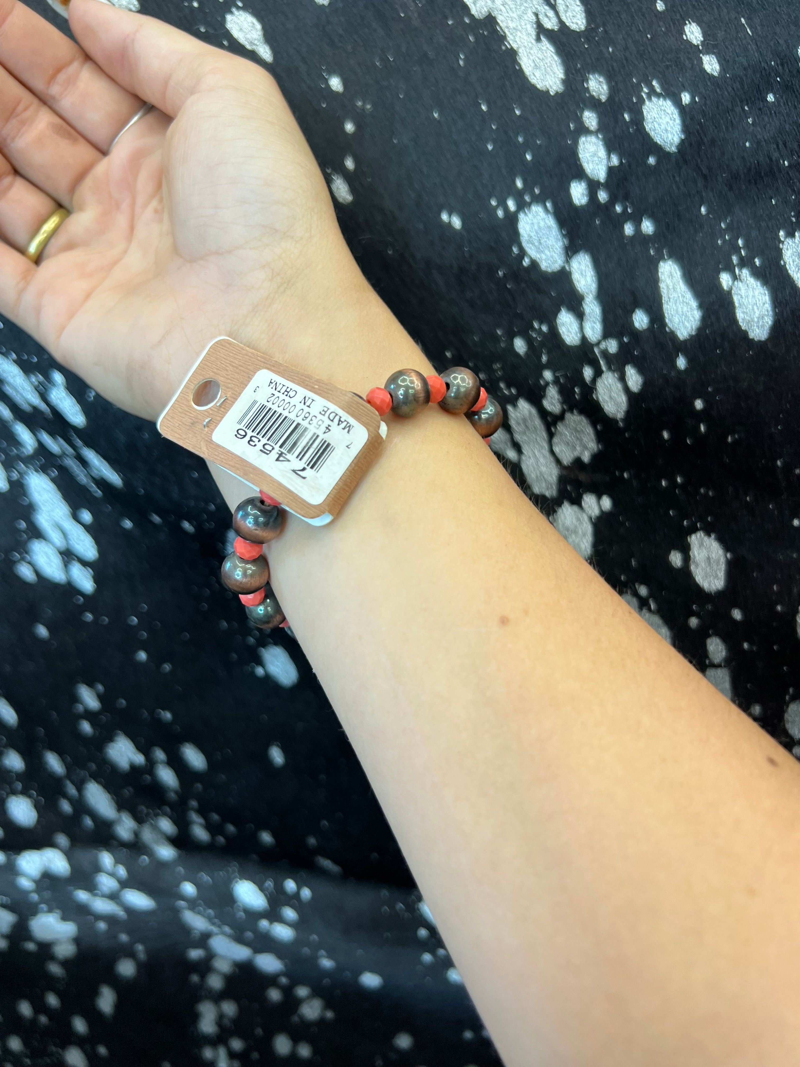 Cross Bracelet Red
