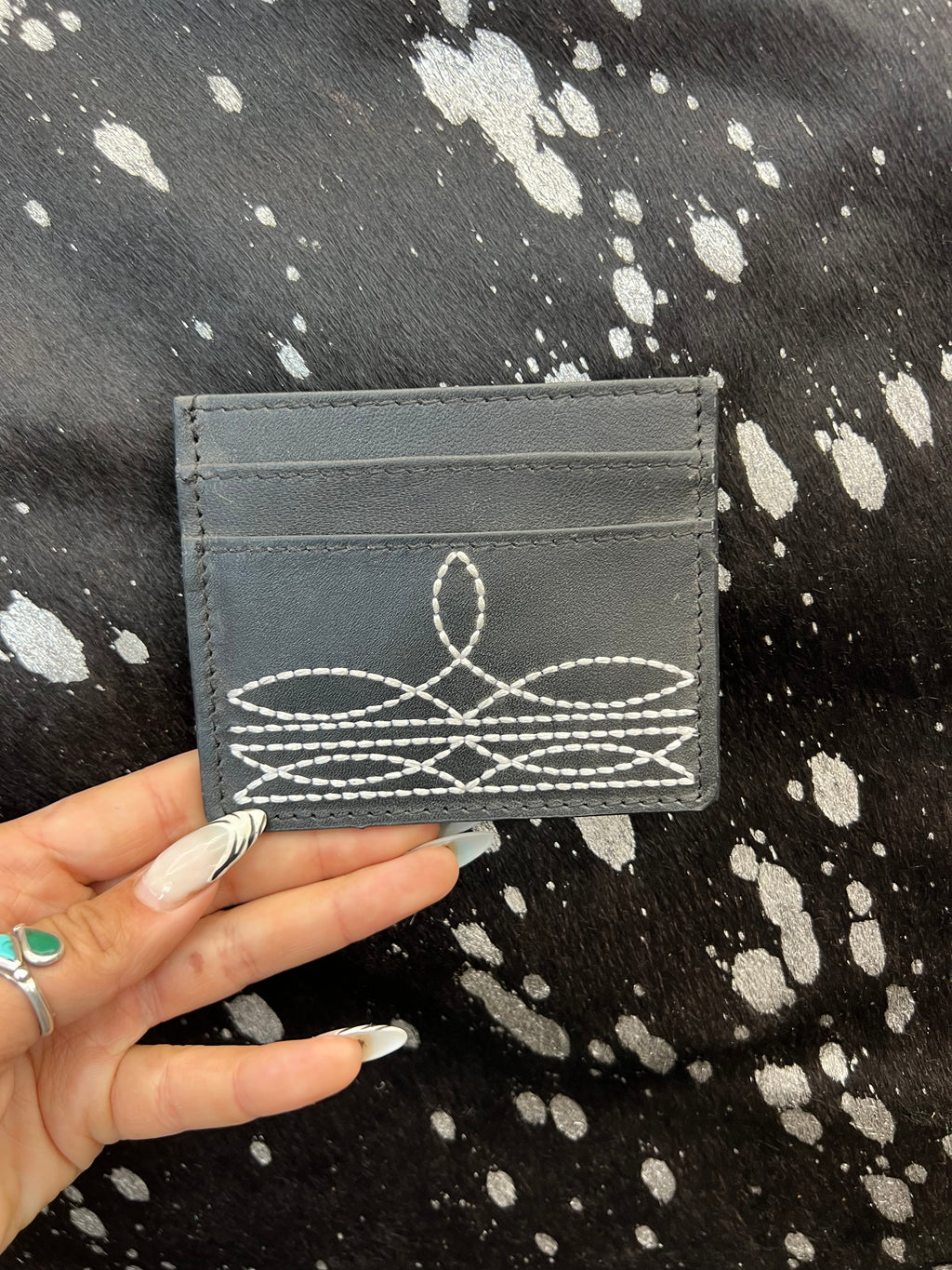 Boot Stitch Card Holder