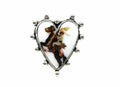 Ajustable Heart Ring