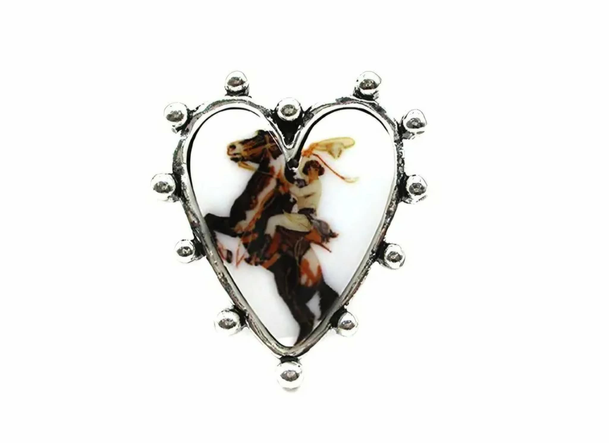 Ajustable Heart Ring