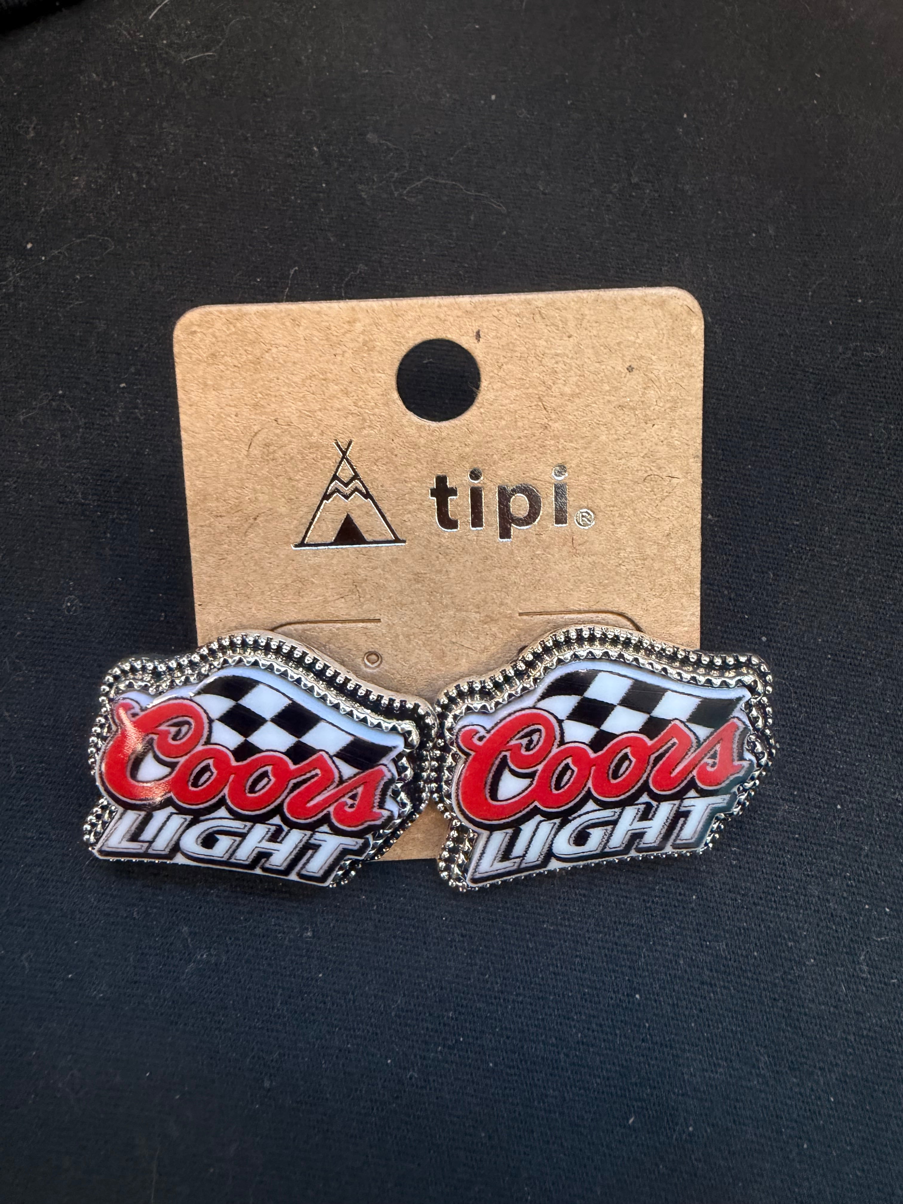 Coors Light Earrings