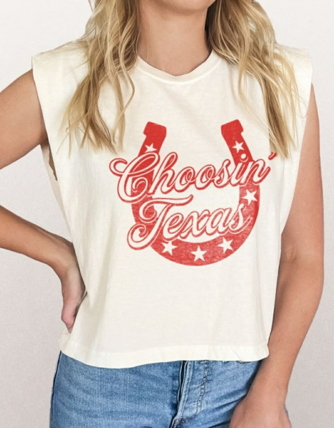 Choosin Texas Shirt White