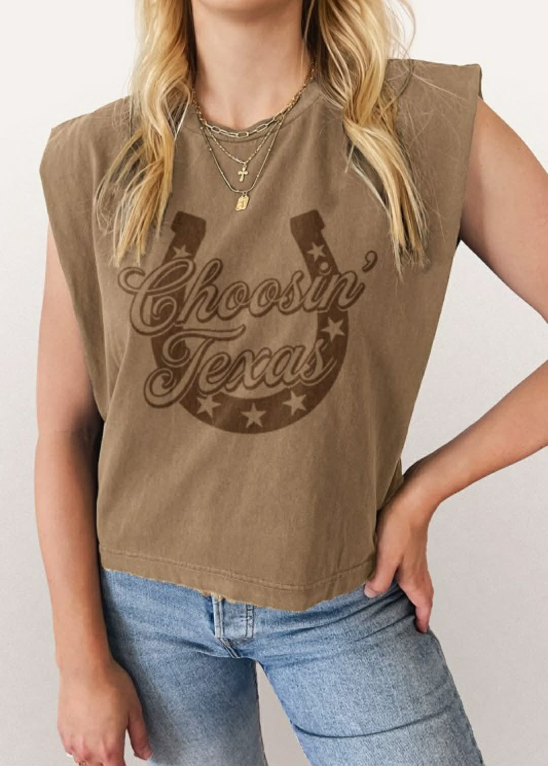Choosin Texas Shirt Brown